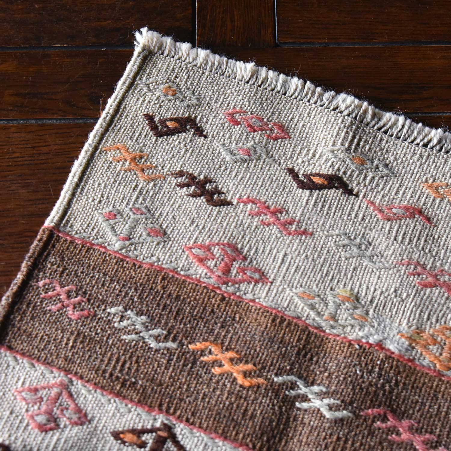 トルコ製手織りキリム .K107 （142cm×98cm） – 神戸アンティークウェア ...