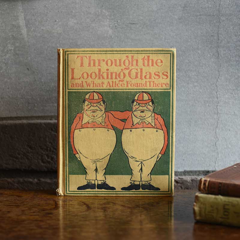 Ｔhrouoh the Lookino Glass and What Alice Found There 鏡の国のアリス 洋古書 /BK-7