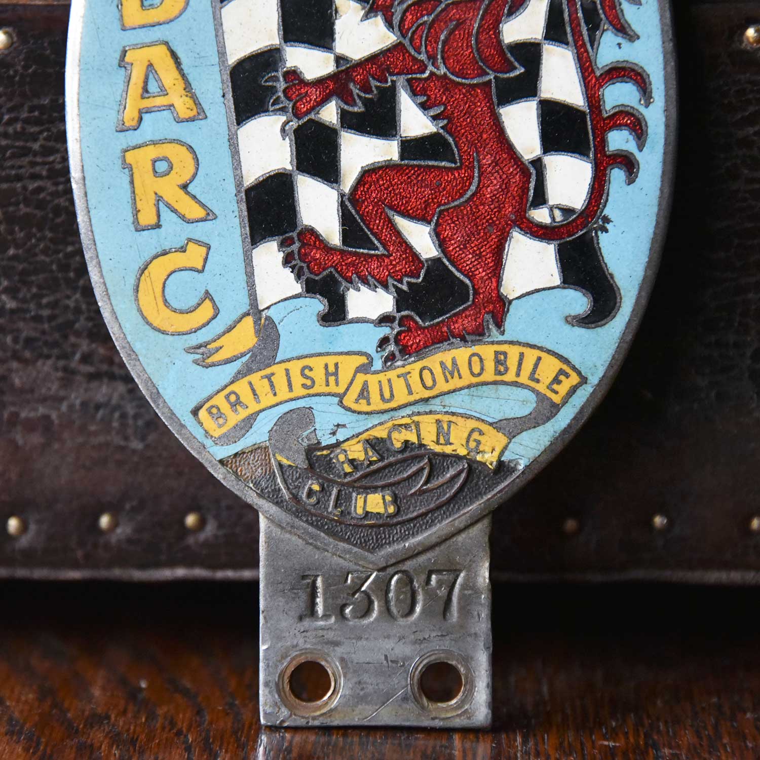 BRSCC ブリティッシュ レーシング スポーツ グリルバッジ カーバッジ 美品